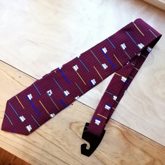 Vicky Davis Toothbrush NWOT Tie - Picture 6 of 6